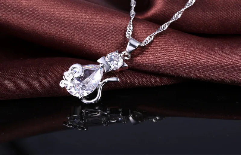 Conjunto de Jóias Gato