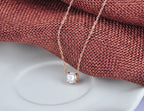 Conjunto Clássico Brilhante Zirconia Brincos e Colares