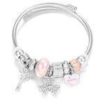Pulseira de Aço Inoxidável Frisada