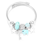 Pulseira de Aço Inoxidável Frisada