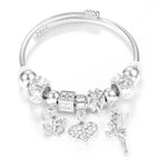 Pulseira de Aço Inoxidável Frisada