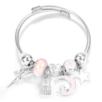 Pulseira de Aço Inoxidável Frisada