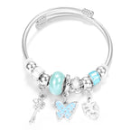 Pulseira de Aço Inoxidável Frisada