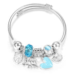 Pulseira de Aço Inoxidável Frisada