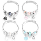 Pulseira de Aço Inoxidável Frisada