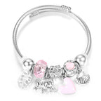 Pulseira de Aço Inoxidável Frisada