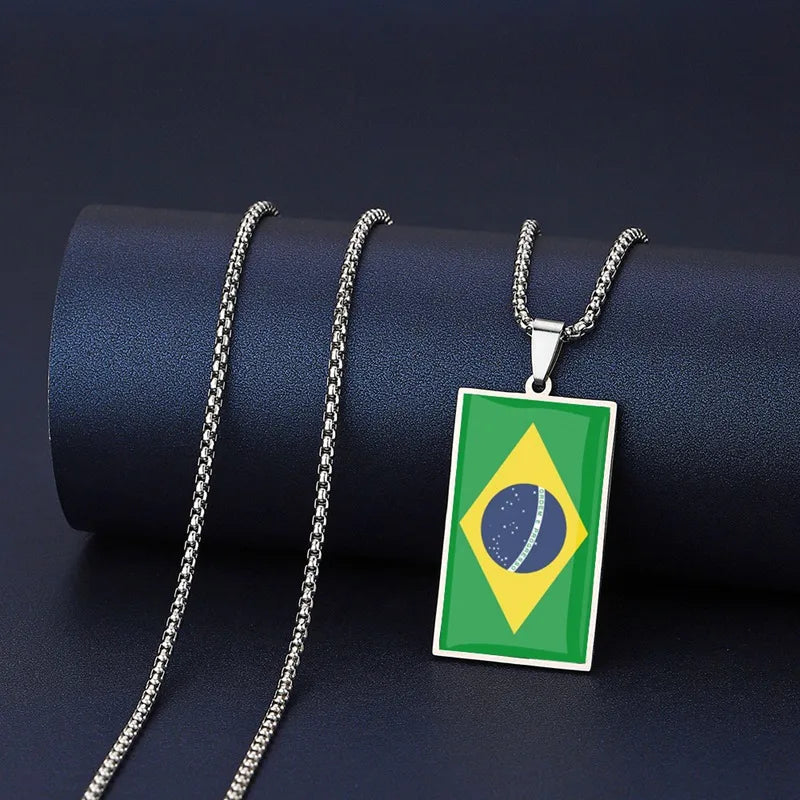 Corrente Premium Bandeira do Brasil
