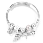 Pulseira de Aço Inoxidável Frisada