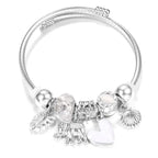 Pulseira de Aço Inoxidável Frisada